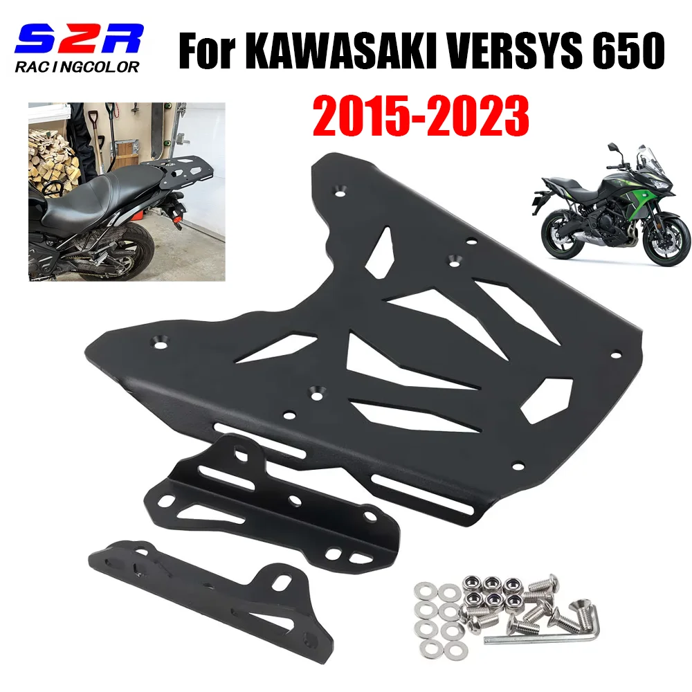 For Kawasaki VERSYS 650 Versys650 KLE 2015 - 2023 Motorcycle Accessories Rear Luggage Rack Bracket Rear Shelf Tail Box Rack
For Kawasaki VERSYS 650 Versys650 KLE 2015 - 2023 Motorcycle Accessories Rear Luggage Rack Bracket Rear Shelf Tail Box Rack