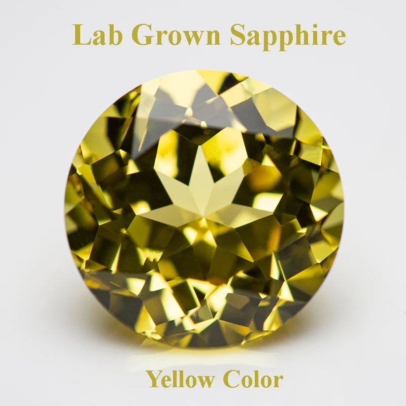 Lab Grown Sapphire Yellow Color Round Shape Charms Beads for Diy Jewelry Making Pendant Materials Selectable AGL Certificate
Lab Grown Sapphire Yellow Color Round Shape Charms Beads for Diy Jewelry Making Pendant Materials Selectable AGL Certificate