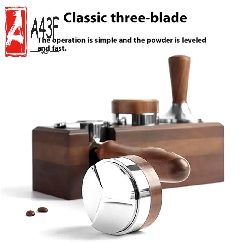 A43F-Coffee Tamper Coffee Distributor Tool Walnut Cover Espresso Leveler Fits For Portafilter Espresso
A43F-Coffee Tamper Coffee Distributor Tool Walnut Cover Espresso Leveler Fits For Portafilter Espresso