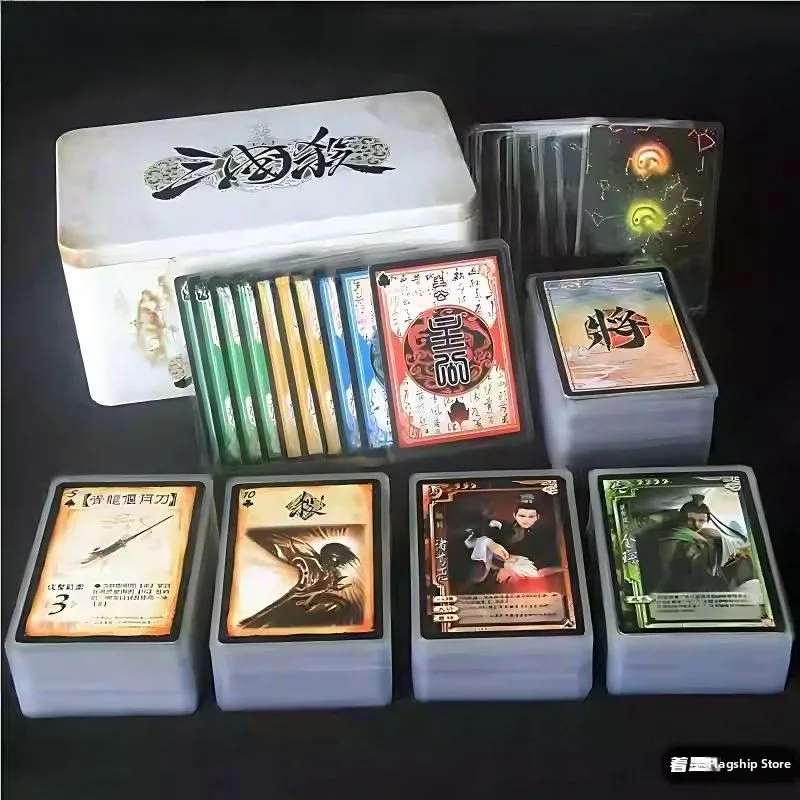 Luxury Edition Tabletop Game Three Kingdoms Kill Standard Deck Card Full Set for Party War Games Casual Playing Cards
Luxury Edition Tabletop Game Three Kingdoms Kill Standard Deck Card Full Set for Party War Games Casual Playing Cards