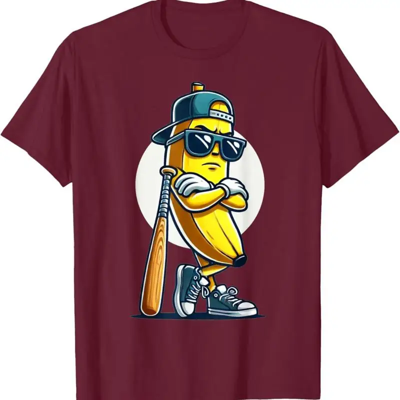 Симпатичная бейсбольная футболка для любителей спорта Banana S Lover
Симпатичная бейсбольная футболка для любителей спорта Banana S Lover