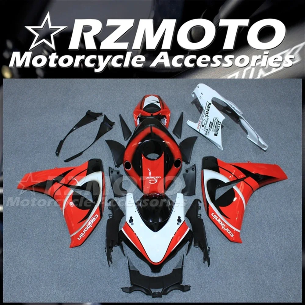 Новый комплект обтекателей из АБС-пластика под давлением, подходит для HONDA CBR1000RR 2008 2009 2010 08 09 10 11, комплект обтекателей черного и красного цвета
Новый комплект обтекателей из АБС-пластика под давлением, подходит для HONDA CBR1000RR 2008 2009 2010 08 09 10 11, комплект обтекателей черного и красного цвета
