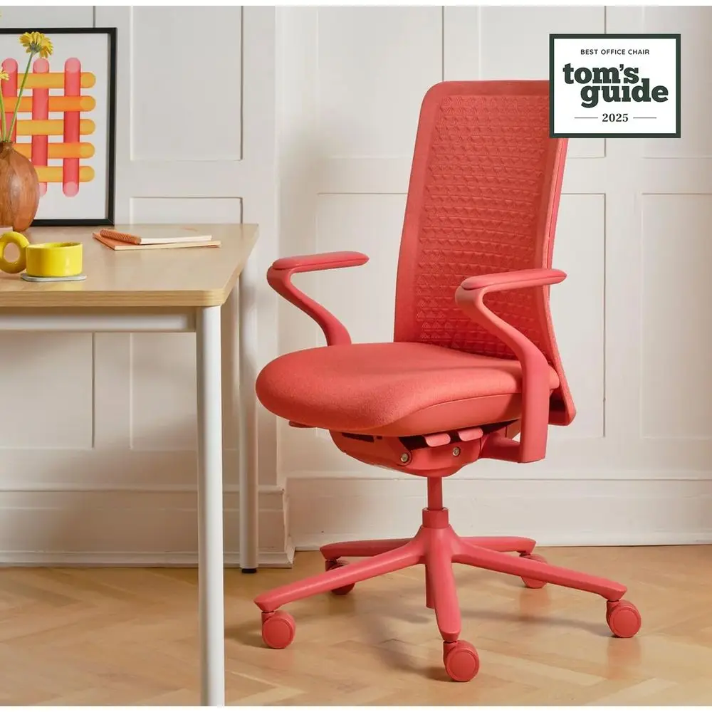 Verve Chair High Performance Executive Office Chair with Contoured Back and Adjustable Lumbar Support High Density Foam Cushion
Verve Chair High Performance Executive Office Chair with Contoured Back and Adjustable Lumbar Support High Density Foam Cushion