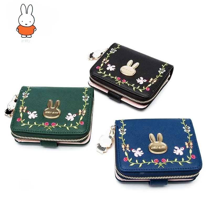 Miffy Wallet's New Embroidered Short Retro Student Girl Coin Purse, Embroidered Wallet Card, Fashionable Wallet
Miffy Wallet's New Embroidered Short Retro Student Girl Coin Purse, Embroidered Wallet Card, Fashionable Wallet