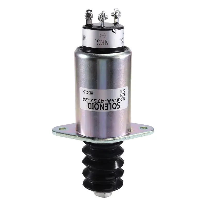 Excavator Flameout Solenoid Valve Parts 24V Diesel Fuel SA-4752-24 2003-24S7U1B2A For Cummins-N25R
Excavator Flameout Solenoid Valve Parts 24V Diesel Fuel SA-4752-24 2003-24S7U1B2A For Cummins-N25R