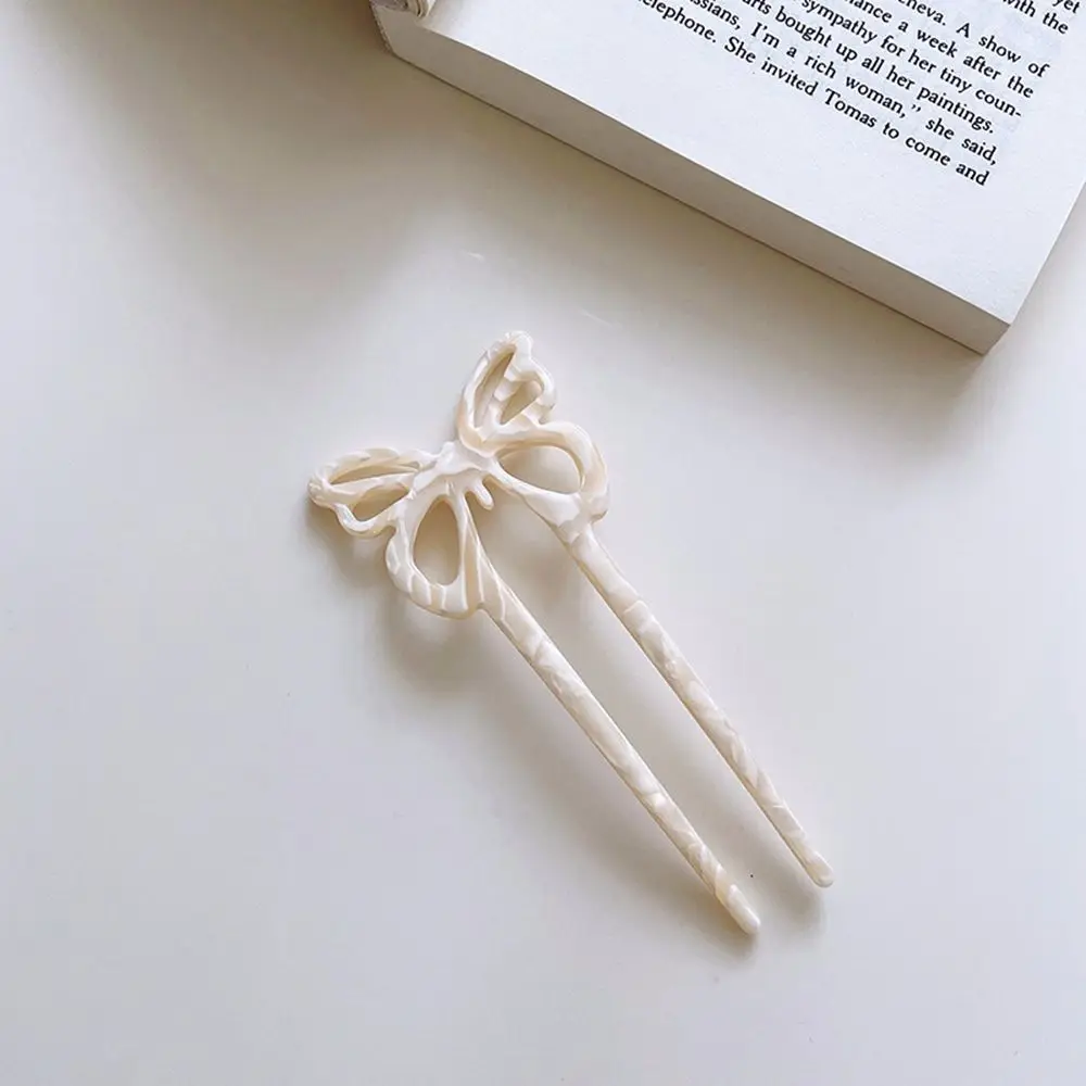 Acetate Hairstyle Tools Bun Maker All-match U-shaped Hairpin Female Hair Accessories Butterfly Hair Stick Korean Style Headwear
Acetate Hairstyle Tools Bun Maker All-match U-shaped Hairpin Female Hair Accessories Butterfly Hair Stick Korean Style Headwear