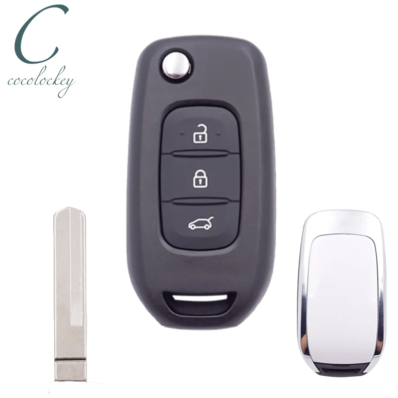 Складной раскладной ключ Cocolockey, подходит для Renault Captur Megane 4 Clio 5 Koleos Kadjar, 3 кнопки, корпус дистанционного ключа автомобиля, 2 шт.
Складной раскладной ключ Cocolockey, подходит для Renault Captur Megane 4 Clio 5 Koleos Kadjar, 3 кнопки, корпус дистанционного ключа автомобиля, 2 шт.