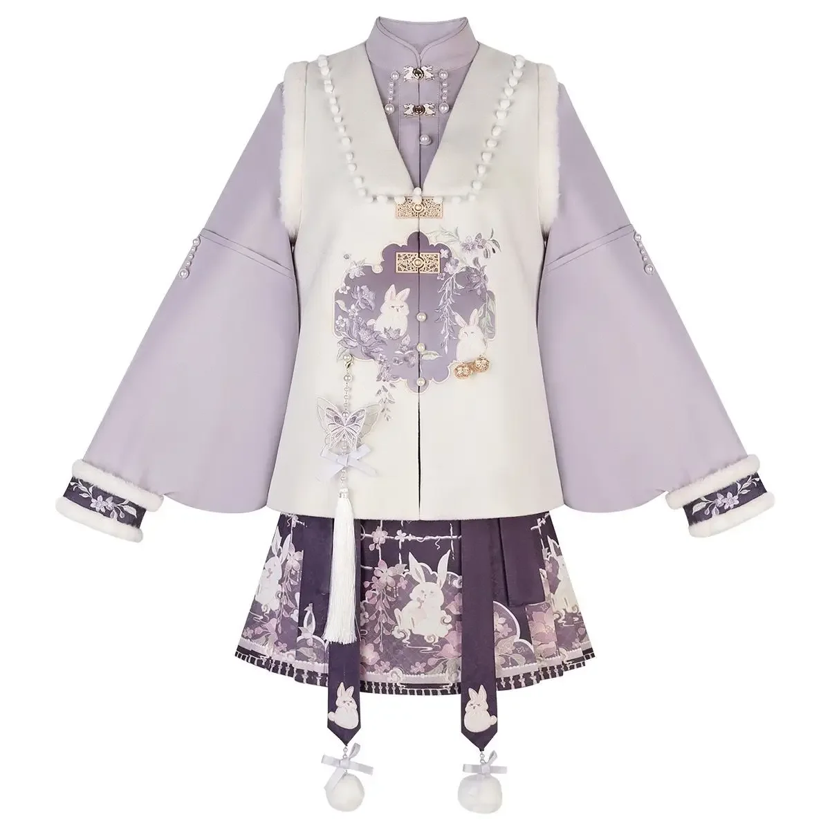 2025 Original, Chinese elements, Chinese style, cute daily small vest, horse dress set, winter
2025 Original, Chinese elements, Chinese style, cute daily small vest, horse dress set, winter