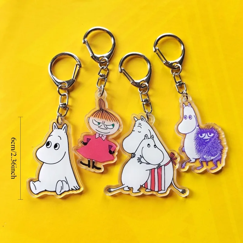 New Moomintroll Little My Cartoon Keychain Anime Action Figures Cute Toys Cars Keys Schoolbag Decoration Models Children Gifts
New Moomintroll Little My Cartoon Keychain Anime Action Figures Cute Toys Cars Keys Schoolbag Decoration Models Children Gifts