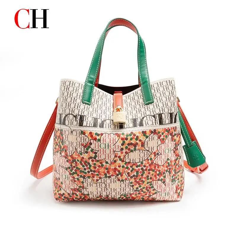 CH Classic Bucket Tote Bag Retro European & American Style Large Capacity Streetwear Versatile Print Letter Bag for Women
CH Classic Bucket Tote Bag Retro European & American Style Large Capacity Streetwear Versatile Print Letter Bag for Women