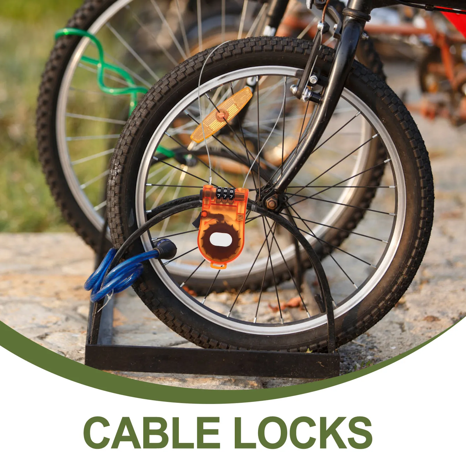 Bicycle Anti-Theft Lock Plastic Cable Lock For Bike Snowboard Scooter Outdoor Sports Gear Accessory
Bicycle Anti-Theft Lock Plastic Cable Lock For Bike Snowboard Scooter Outdoor Sports Gear Accessory