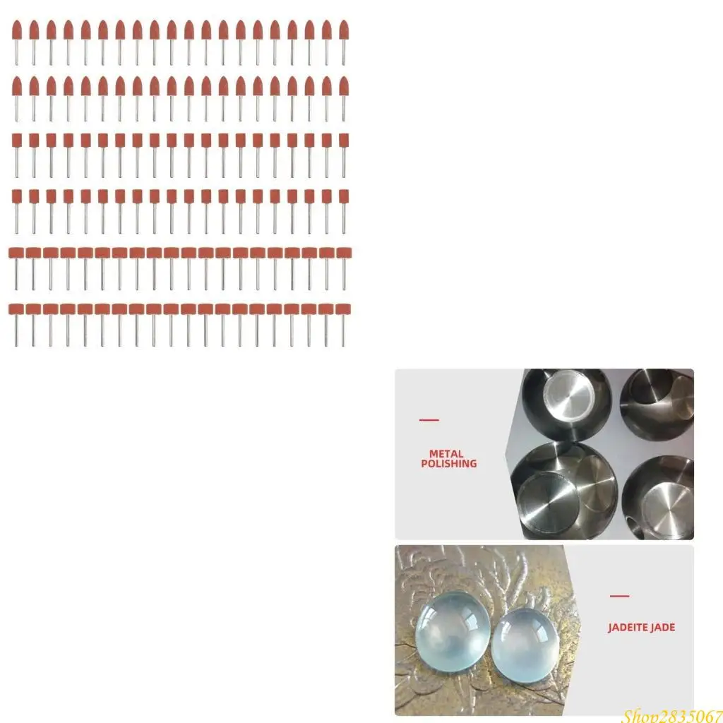 120Piece Sanding Bit Grinding Stone Sanding Drill Bit 1/8" Shank for Rotary Tool 831F
120Piece Sanding Bit Grinding Stone Sanding Drill Bit 1/8" Shank for Rotary Tool 831F