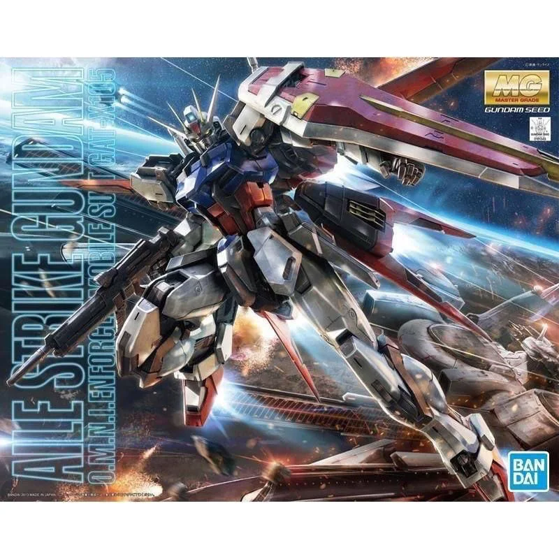 Bandai Anime MG 1/100 Aile Strike Gundam Model Kit - Assembly Action Figure Collectible Ornament for Kids And Adult Fans
Bandai Anime MG 1/100 Aile Strike Gundam Model Kit - Assembly Action Figure Collectible Ornament for Kids And Adult Fans
