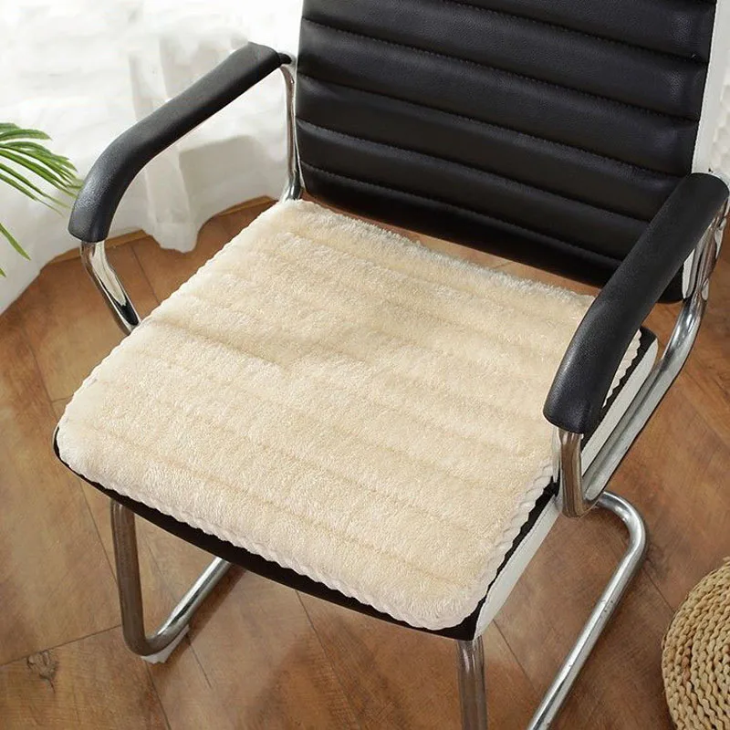 Autumn Winter Thicken Warm Cushion Student Small Cushion Car Plush Cushion Solid Color Household Square Soft Dining Chair Mat
Autumn Winter Thicken Warm Cushion Student Small Cushion Car Plush Cushion Solid Color Household Square Soft Dining Chair Mat
