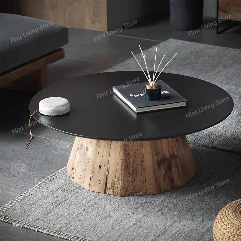 Japanese Wabi-sabi Style Sofa Coffee Table Scandinavian Solid Wood Luxury Creative Coffee Table Black Design Home Furniture
Japanese Wabi-sabi Style Sofa Coffee Table Scandinavian Solid Wood Luxury Creative Coffee Table Black Design Home Furniture