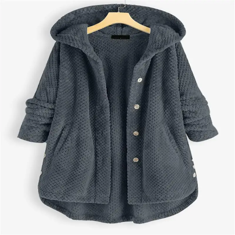 Large Size Women's Hooded Double-sided Velvet Hoodie Fashionable Mid to Long Length Plus Size Jacket for Women
Large Size Women's Hooded Double-sided Velvet Hoodie Fashionable Mid to Long Length Plus Size Jacket for Women