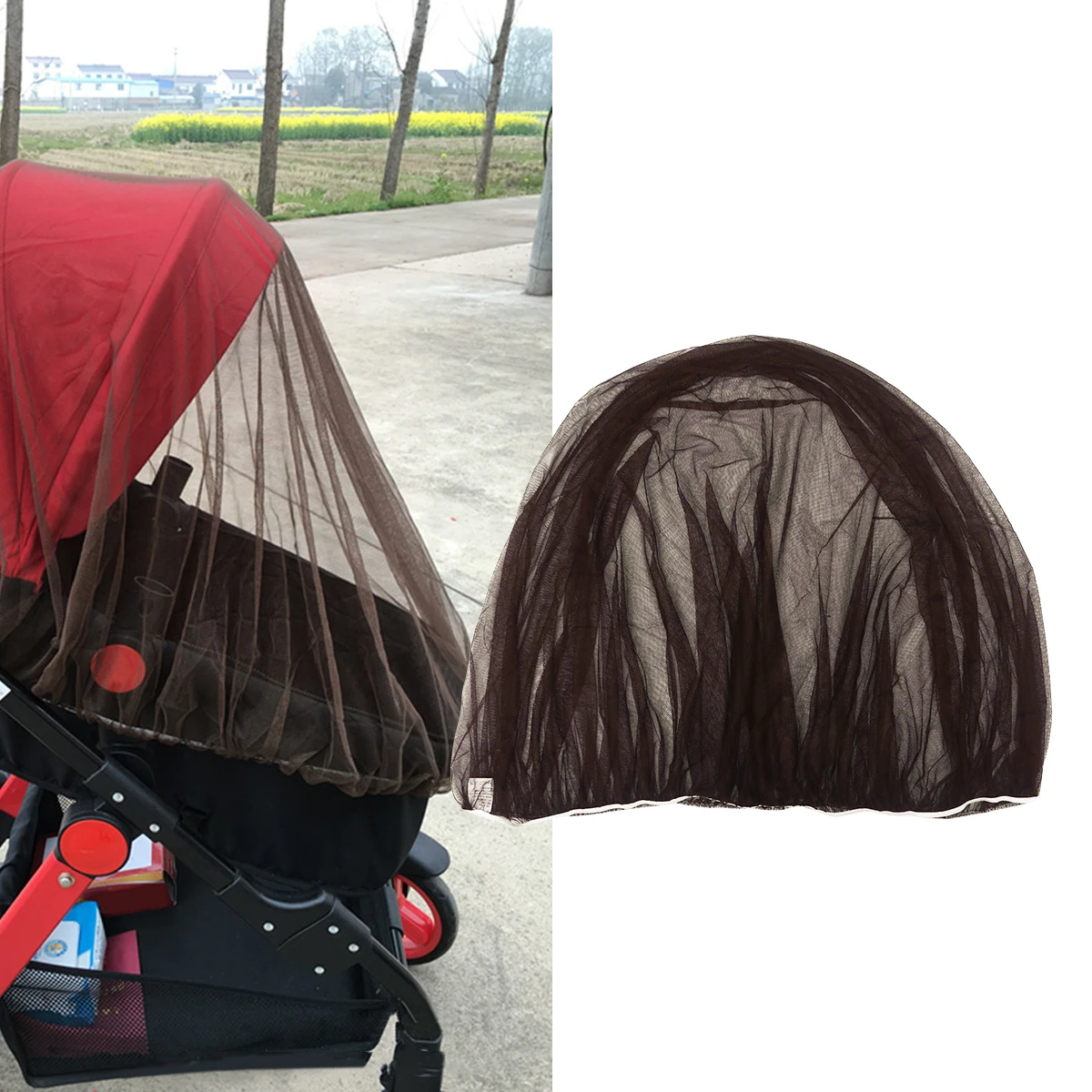 Infant Stroller Mosquito Net Foldable Bassinets Cradles Soft Polyester Fabric Elasticated Bug Protection
Infant Stroller Mosquito Net Foldable Bassinets Cradles Soft Polyester Fabric Elasticated Bug Protection