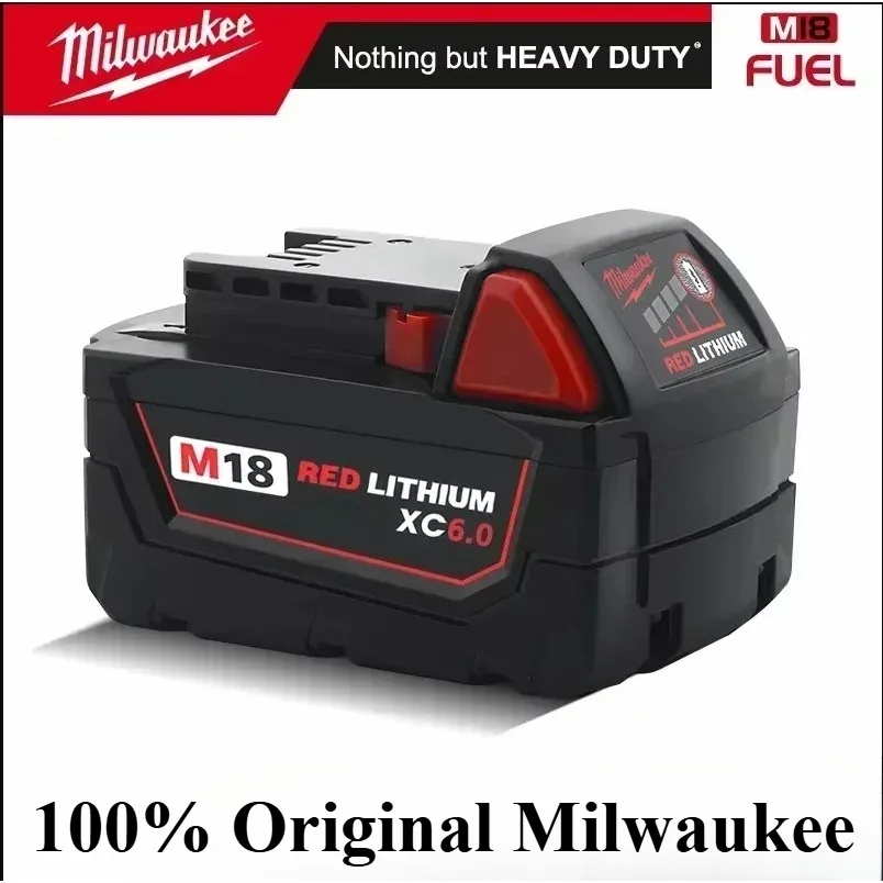 M18 6Ah Milwaukee 18V Battery,18V 6Ah Li-Ion Battery,Replacement battery 48-11-1815 48-11-1850 48-11-1860 Power Tools Battery
M18 6Ah Milwaukee 18V Battery,18V 6Ah Li-Ion Battery,Replacement battery 48-11-1815 48-11-1850 48-11-1860 Power Tools Battery