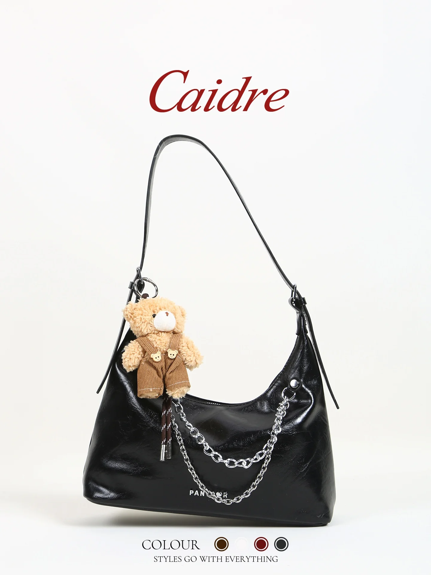 Caidre Luxury Large Capacity Black Tote Bag Women Commuting Soft Underarm High End Single Shoulder Crossbody Bag
Caidre Luxury Large Capacity Black Tote Bag Women Commuting Soft Underarm High End Single Shoulder Crossbody Bag