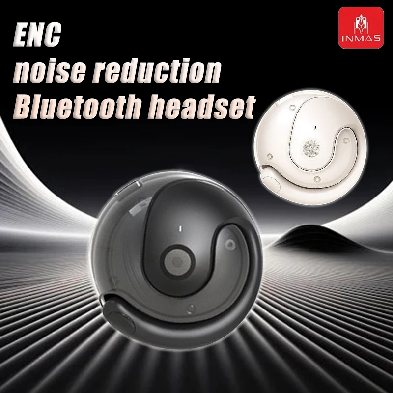 INMAS JM13 Wireless Headphone Open Bluetooth Ear Hook Waterproof Earphone 9D Stereo Gaming Earbud Active Noise Reduction Headset
INMAS JM13 Wireless Headphone Open Bluetooth Ear Hook Waterproof Earphone 9D Stereo Gaming Earbud Active Noise Reduction Headset