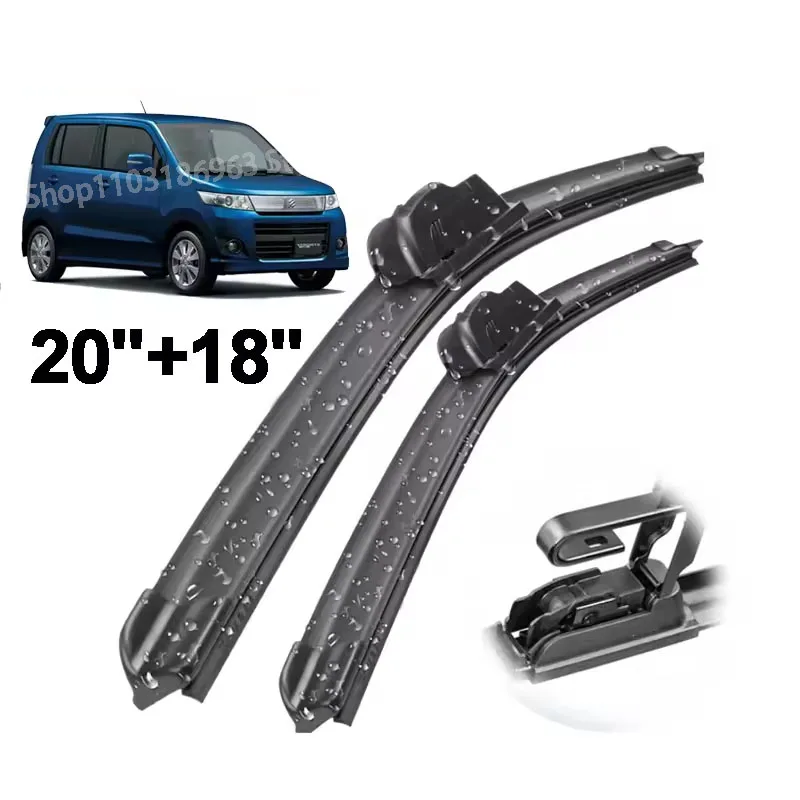 Wiper Front Wiper Blades For Suzuki Wagon R+ 1997 - 2008 Windshield Windscreen Clean Window Car Rain Brushes 20"+18"
Wiper Front Wiper Blades For Suzuki Wagon R+ 1997 - 2008 Windshield Windscreen Clean Window Car Rain Brushes 20"+18"