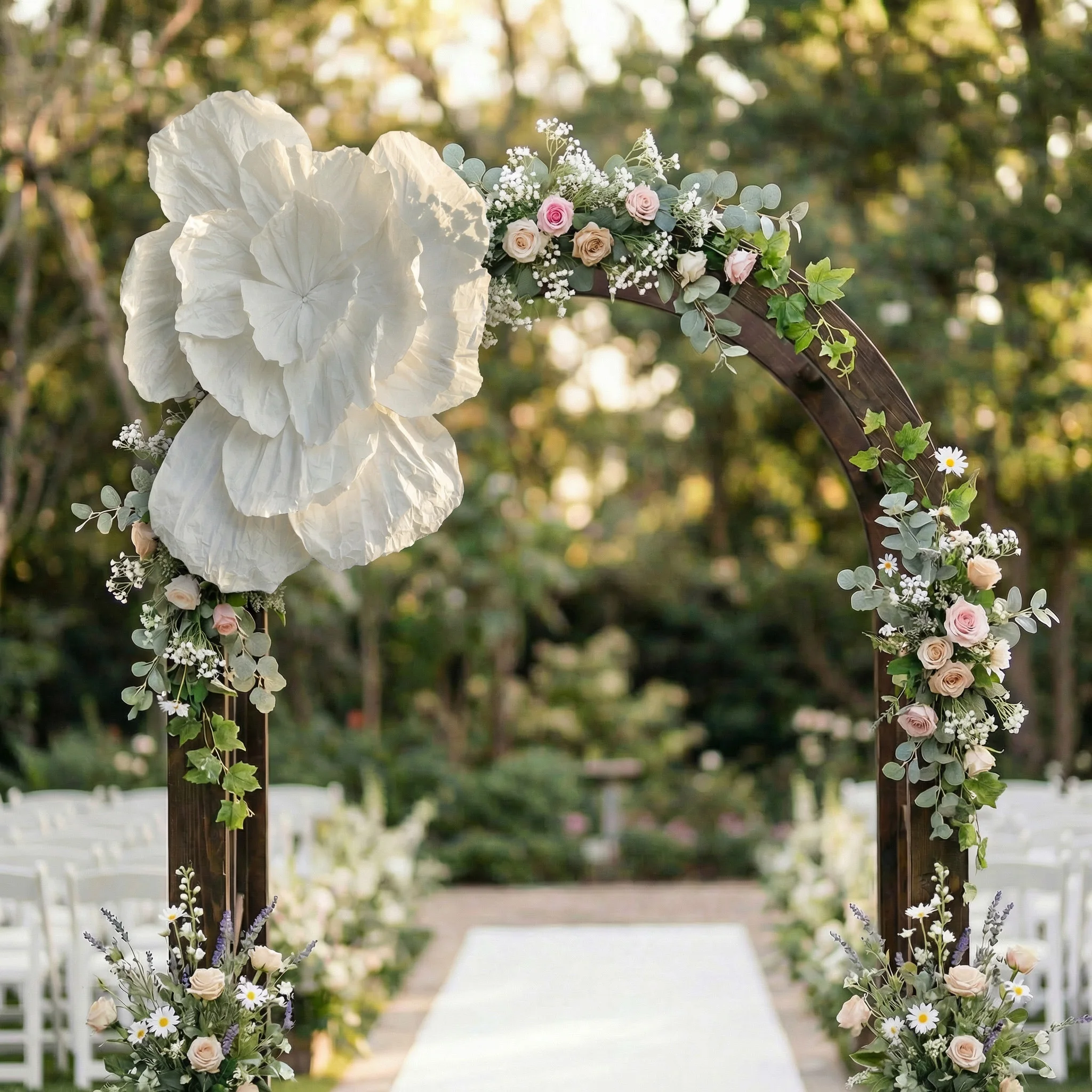 Giant White Paper Flower Decor, Handmade Artificial Flowers for Wall, Backdrop & Stand Arrangements – Elegant Paper Floral Decor
Giant White Paper Flower Decor, Handmade Artificial Flowers for Wall, Backdrop & Stand Arrangements – Elegant Paper Floral Decor