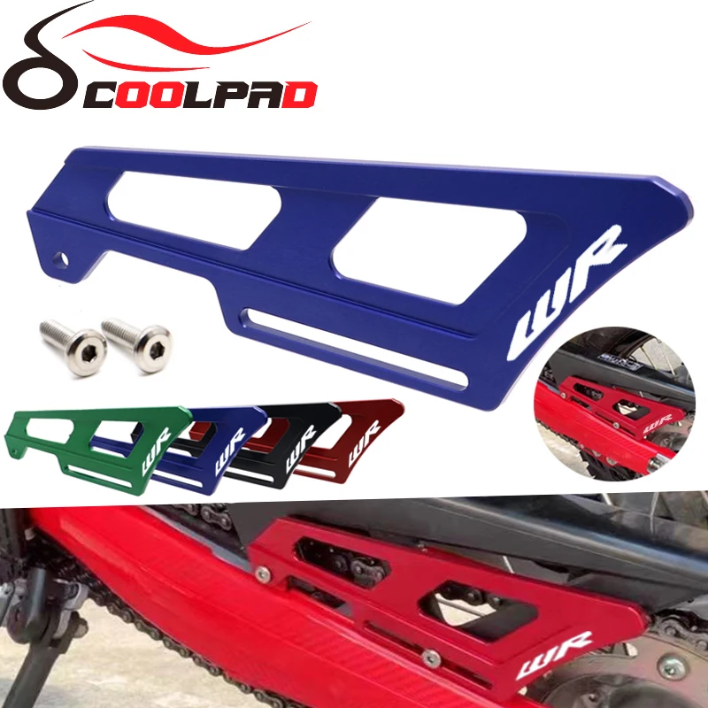 WR LOGO CNC Chain Guard Cover Heel Guard For Yamaha WR250R WR250X 2007-2017 Motorcycle Accessories WR 250/X
WR LOGO CNC Chain Guard Cover Heel Guard For Yamaha WR250R WR250X 2007-2017 Motorcycle Accessories WR 250/X