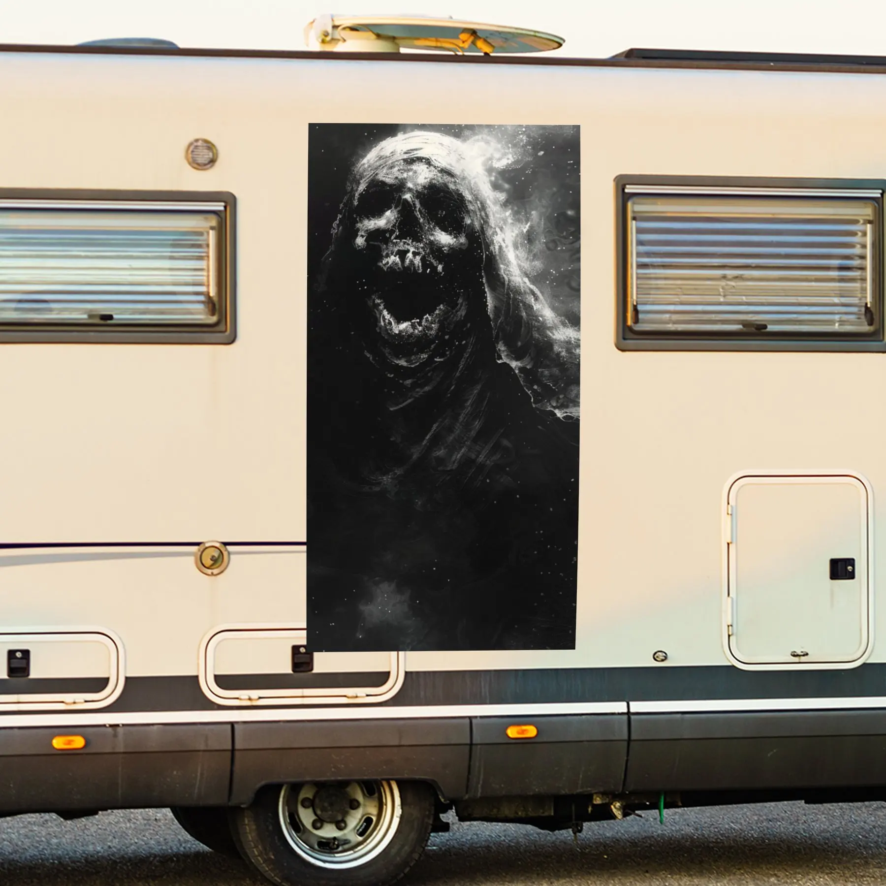 Призрачный крик, наклейка на дверь автомобиля, ПВХ, самоводонепроницаемая наклейка, яркие внешние аксессуары для автомобиля, декор, защитный подарок для C
Призрачный крик, наклейка на дверь автомобиля, ПВХ, самоводонепроницаемая наклейка, яркие внешние аксессуары для автомобиля, декор, защитный подарок для C