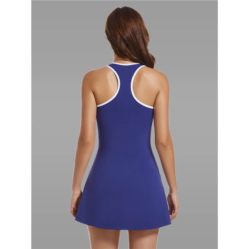 【Party-Decoration】Tennis Dresses For Women With Shorts Pockets And Bra V Neck Racerback Golf Outfits
【Party-Decoration】Tennis Dresses For Women With Shorts Pockets And Bra V Neck Racerback Golf Outfits