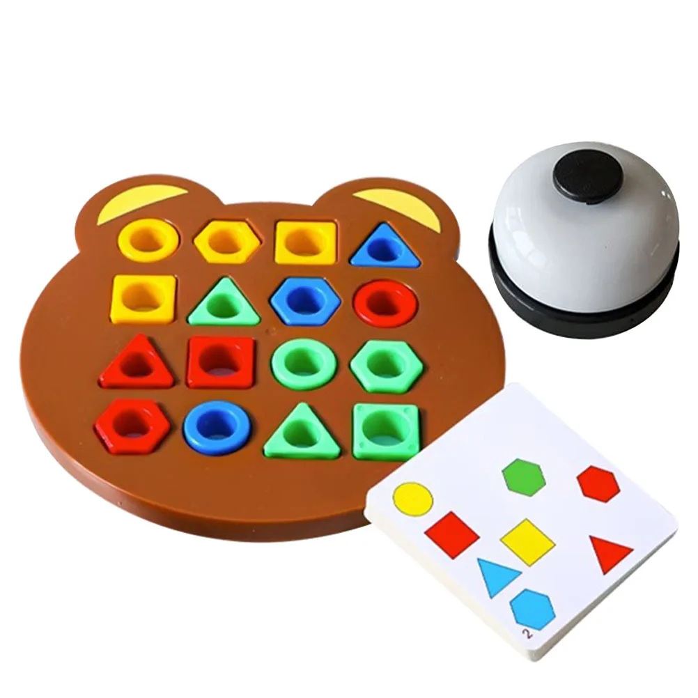 1 Set Of Geometric Shape Board Game Sorting For Toddlers 1-3 Color Matching Educational Kids Hand Plaything Fine Motor Skill
1 Set Of Geometric Shape Board Game Sorting For Toddlers 1-3 Color Matching Educational Kids Hand Plaything Fine Motor Skill