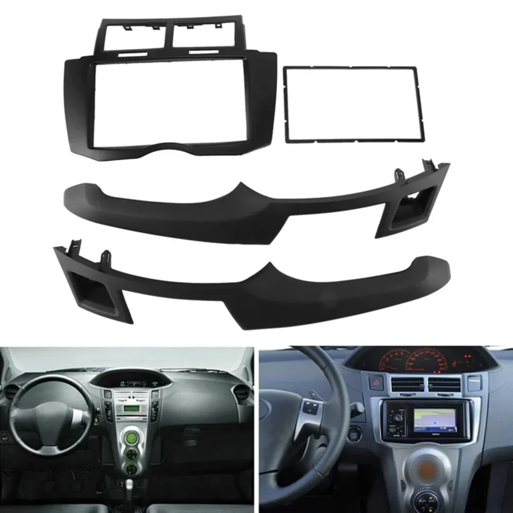 Car Radio Stereo Frame Trim Kit For Yaris For Vitz For Platz 2005-2011 Matte Black ISO Wire Antenna Radio Dashboard DVD Frame
Car Radio Stereo Frame Trim Kit For Yaris For Vitz For Platz 2005-2011 Matte Black ISO Wire Antenna Radio Dashboard DVD Frame