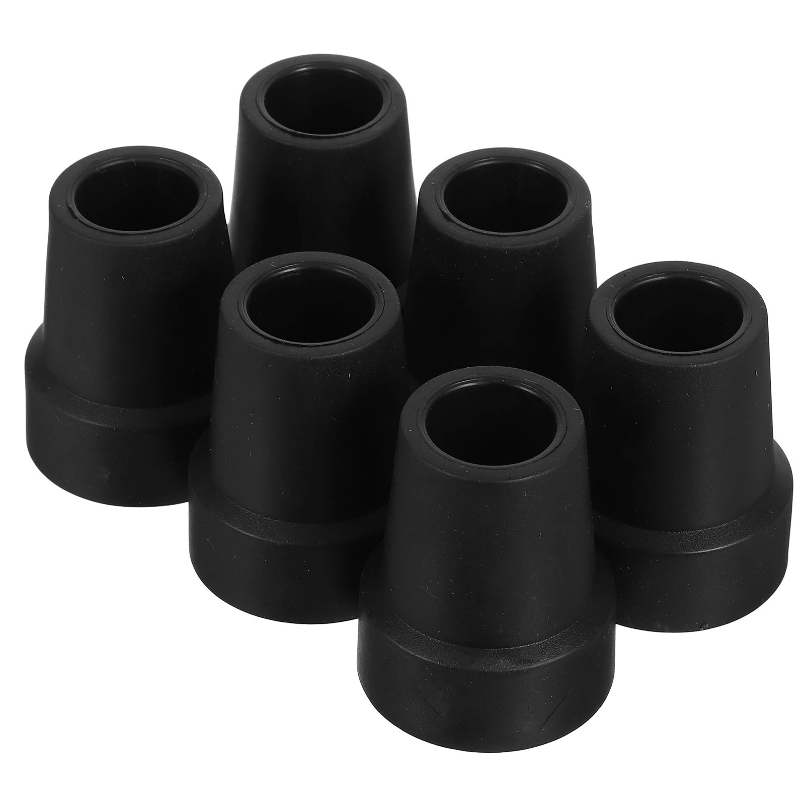 6pcs Black Anti-slip Rubber Foot Pads for Trekking Poles Crutches Walking Canes Durable Tips Cover Shock Absorption Enhanced
6pcs Black Anti-slip Rubber Foot Pads for Trekking Poles Crutches Walking Canes Durable Tips Cover Shock Absorption Enhanced