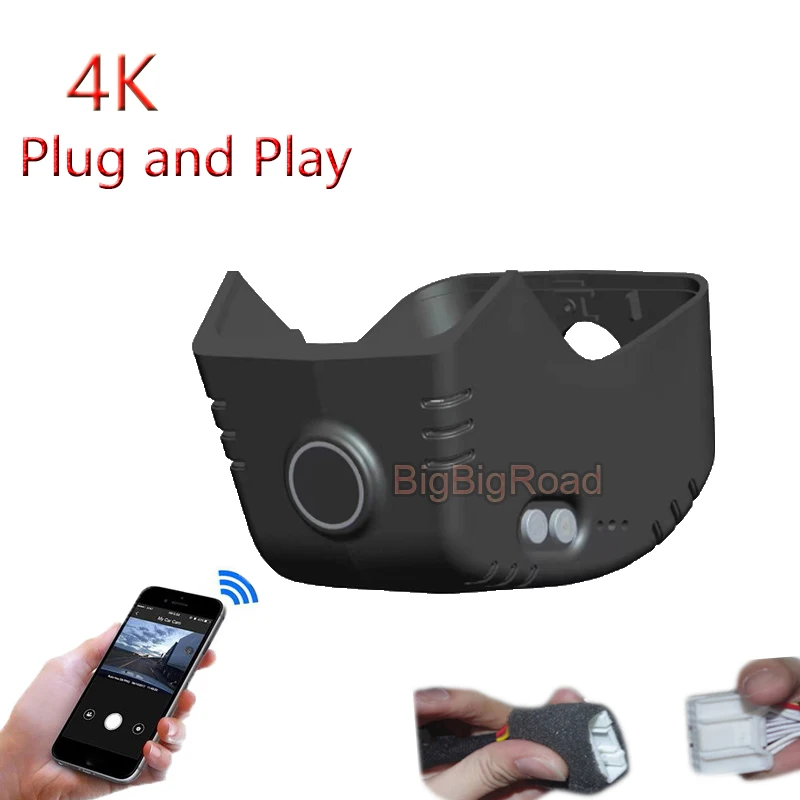4K Plug And Play для HongQi HS3 HS7 Низкая версия 2023 2024 Автомобильный Wi-Fi DVR Видеорегистратор Видеорегистратор Широкоугольный видеорегистратор Черный ящик
4K Plug And Play для HongQi HS3 HS7 Низкая версия 2023 2024 Автомобильный Wi-Fi DVR Видеорегистратор Видеорегистратор Широкоугольный видеорегистратор Черный ящик