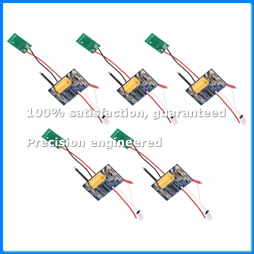 5Pcs Li-Ion Battery PCB Charging Protection Circuit Board for 18V 1.5Ah 3Ah 6Ah 9Ah BL1415 BL1430 BL1460 BL1490-ABVK
5Pcs Li-Ion Battery PCB Charging Protection Circuit Board for 18V 1.5Ah 3Ah 6Ah 9Ah BL1415 BL1430 BL1460 BL1490-ABVK