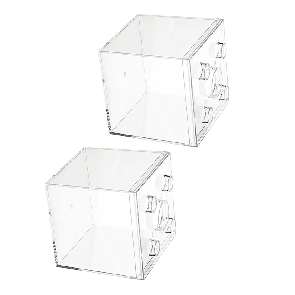 2pcs Plastic Storage Box Transparent Cube Organizer Figure Drawer Small Clear Corsage Candy Jewelry Square Boxes
2pcs Plastic Storage Box Transparent Cube Organizer Figure Drawer Small Clear Corsage Candy Jewelry Square Boxes