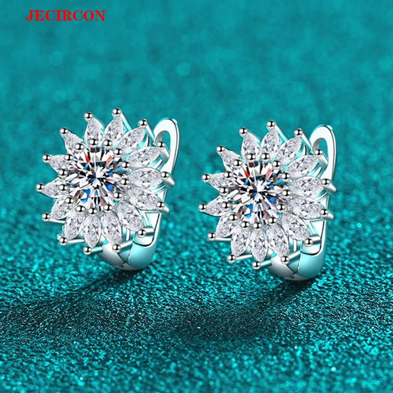 Тенденции JECIRCON AliExpress: женские серьги-кольца из стерлингового серебра S925 с муассанитом 0,5 карата, потрясающий цветочный вид, с самым высоким рейтингом!
Тенденции JECIRCON AliExpress: женские серьги-кольца из стерлингового серебра S925 с муассанитом 0,5 карата, потрясающий цветочный вид, с самым высоким рейтингом!