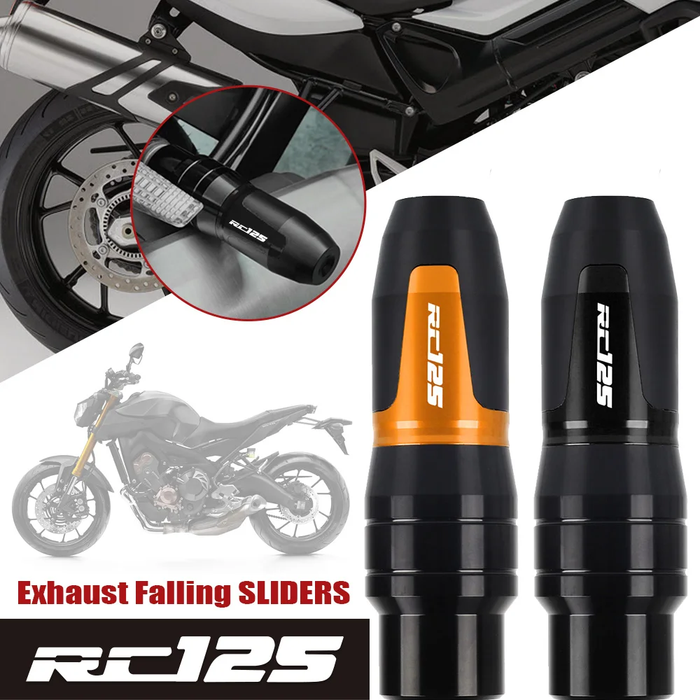 FOR RC125 2011 2012 2013 2014 2015 2016 2017 2018 2019 Motorbike accessories Exhaust Frame Sliders Crash Pads Falling Protector
FOR RC125 2011 2012 2013 2014 2015 2016 2017 2018 2019 Motorbike accessories Exhaust Frame Sliders Crash Pads Falling Protector