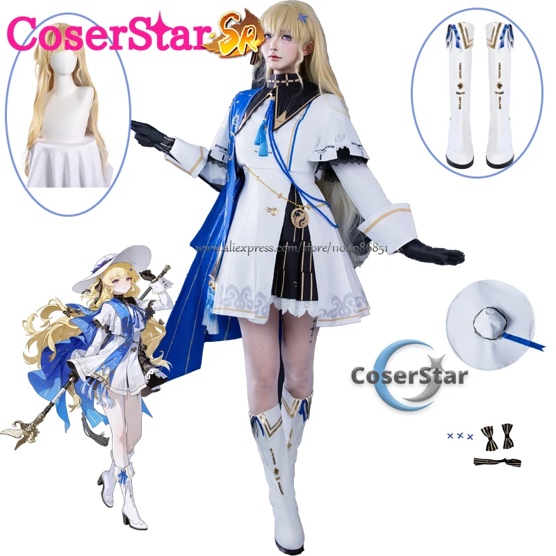 CoserStar-SR Game Wuthering Waves Фиби Косплей Костюм Фиби Косплей Платье Карнавальный Комикс Анимация Партия Парик Обувь
CoserStar-SR Game Wuthering Waves Фиби Косплей Костюм Фиби Косплей Платье Карнавальный Комикс Анимация Партия Парик Обувь