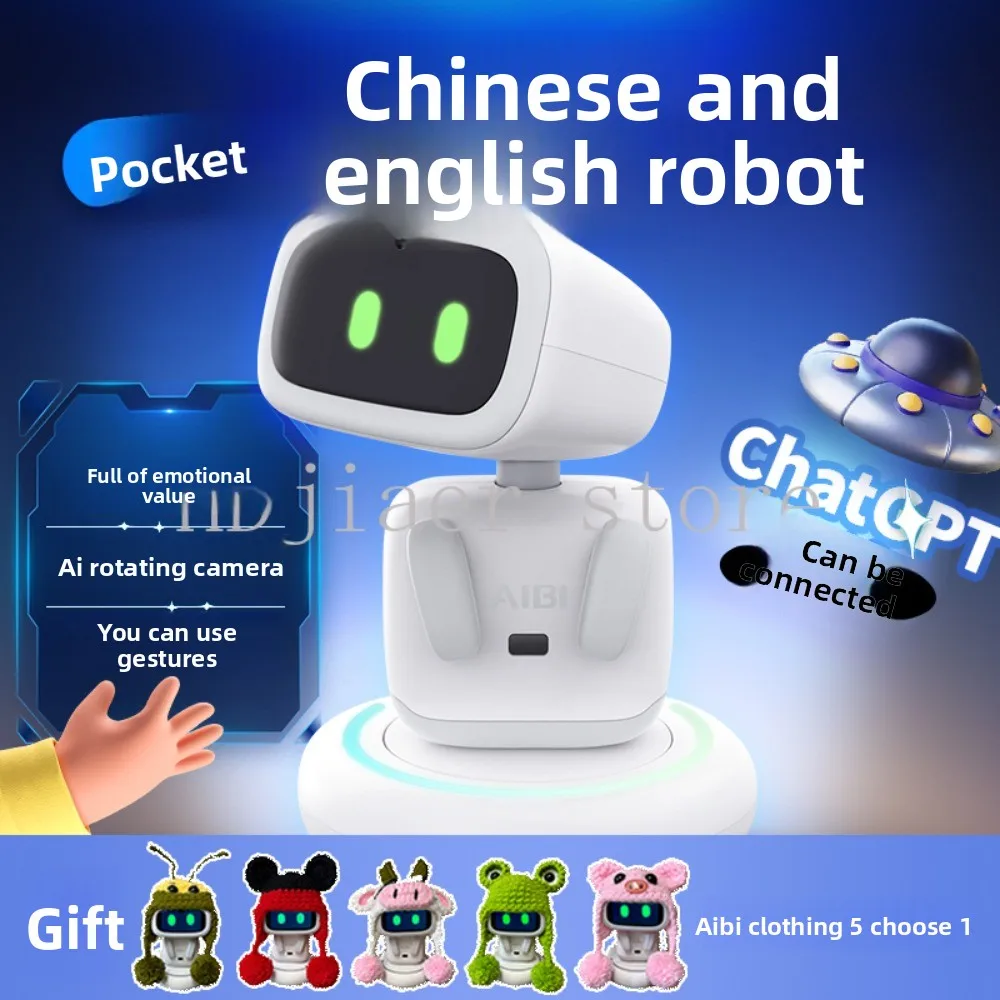 Intelligent robot, family companion chat, electronic pet, toy, mobile phone, Chinese English audio interaction
Intelligent robot, family companion chat, electronic pet, toy, mobile phone, Chinese English audio interaction