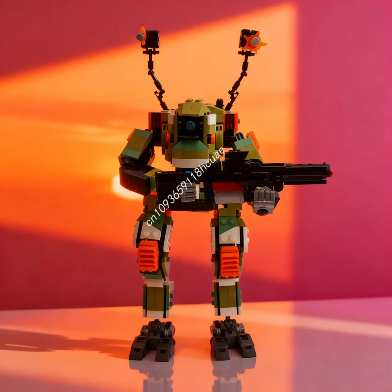 688pcs MOC BT Titanfall 2 Creatored Model Building Blocks Christmas Gift Construction Idea Education Toys Brick Kids Birthday
688pcs MOC BT Titanfall 2 Creatored Model Building Blocks Christmas Gift Construction Idea Education Toys Brick Kids Birthday