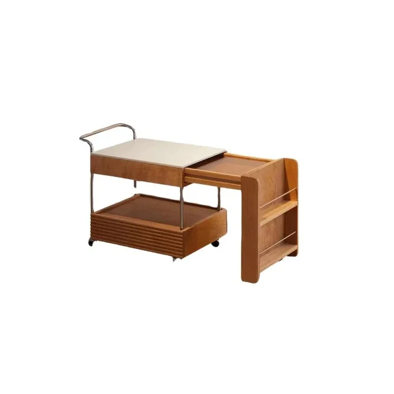 Coffee table solid wood living room sofa small table surrounding stove tea mobile tea cabinet Japanese movable retractable rock
Coffee table solid wood living room sofa small table surrounding stove tea mobile tea cabinet Japanese movable retractable rock