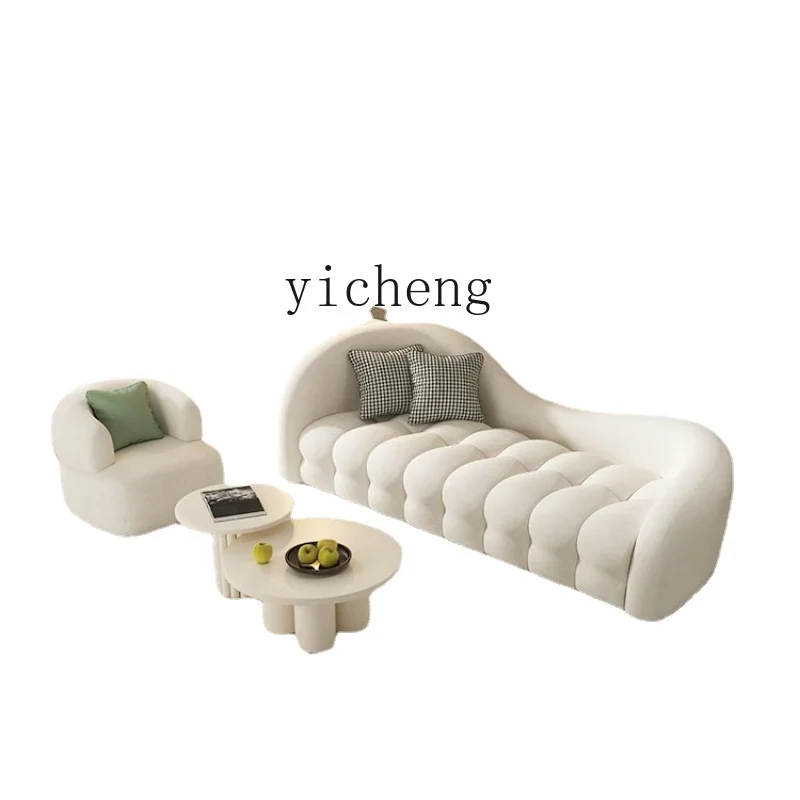 Zf Lambswool Sofa Small Apartment Living Room Cotton Candy Cloud Three-Seat Bed & Breakfast Sofa
Zf Lambswool Sofa Small Apartment Living Room Cotton Candy Cloud Three-Seat Bed & Breakfast Sofa