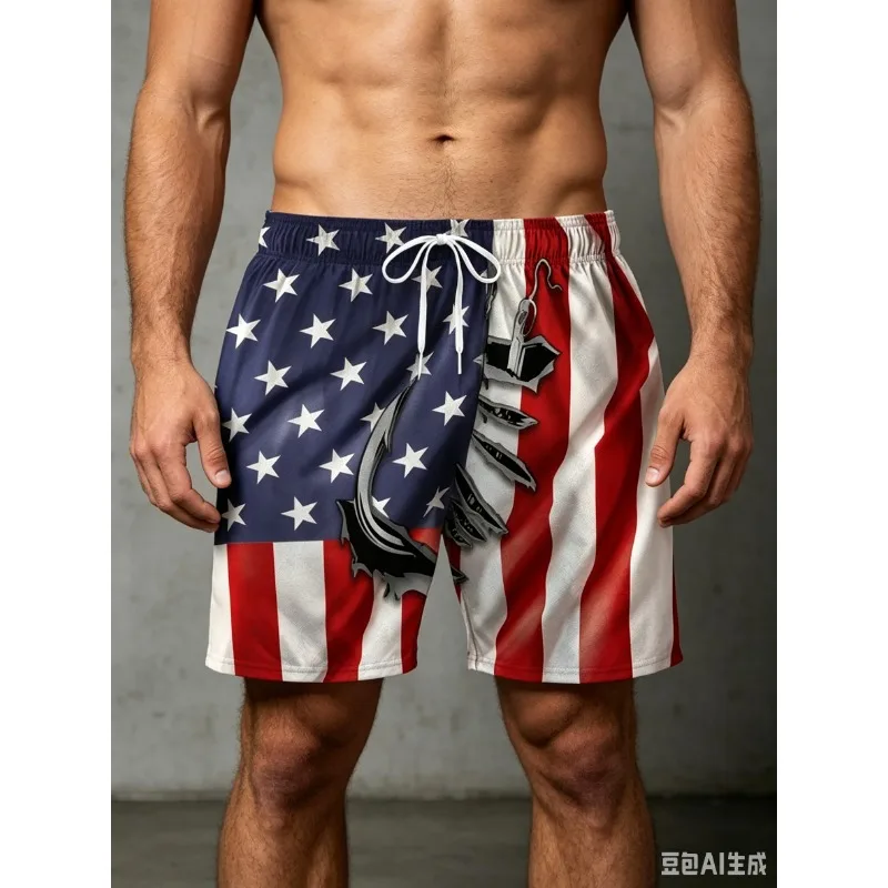 2026 Men's Beach Shorts USA Flag 3d Print Funny Animals Graphic Surfing Board Shorts Casual Summer Holiday Sports Pants Boys
2026 Men's Beach Shorts USA Flag 3d Print Funny Animals Graphic Surfing Board Shorts Casual Summer Holiday Sports Pants Boys