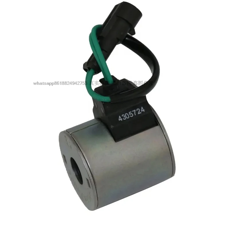 Excavator Part 24V Solenoid Valve Coil 4305724 For Hydraulic Main Pump 24VDC for HYDRAFORCE for XG815/SWE210/SWE470
Excavator Part 24V Solenoid Valve Coil 4305724 For Hydraulic Main Pump 24VDC for HYDRAFORCE for XG815/SWE210/SWE470