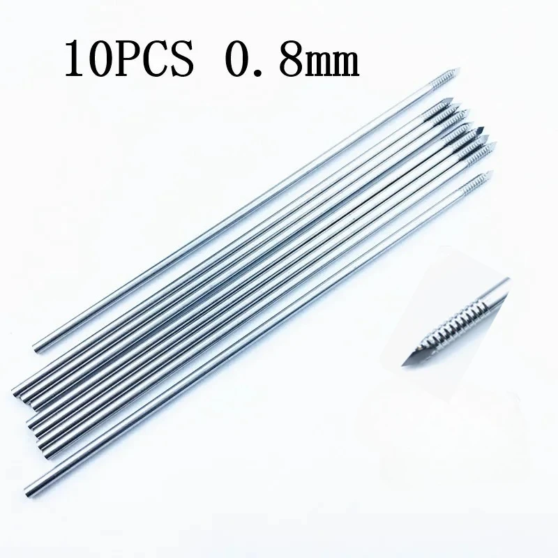 QSWTITAN 10pcs/bag Stainless Steel Partial Threaded Kirschner Wires Veterinary Orthopedics Instruments Pet Surgical Supplies
QSWTITAN 10pcs/bag Stainless Steel Partial Threaded Kirschner Wires Veterinary Orthopedics Instruments Pet Surgical Supplies