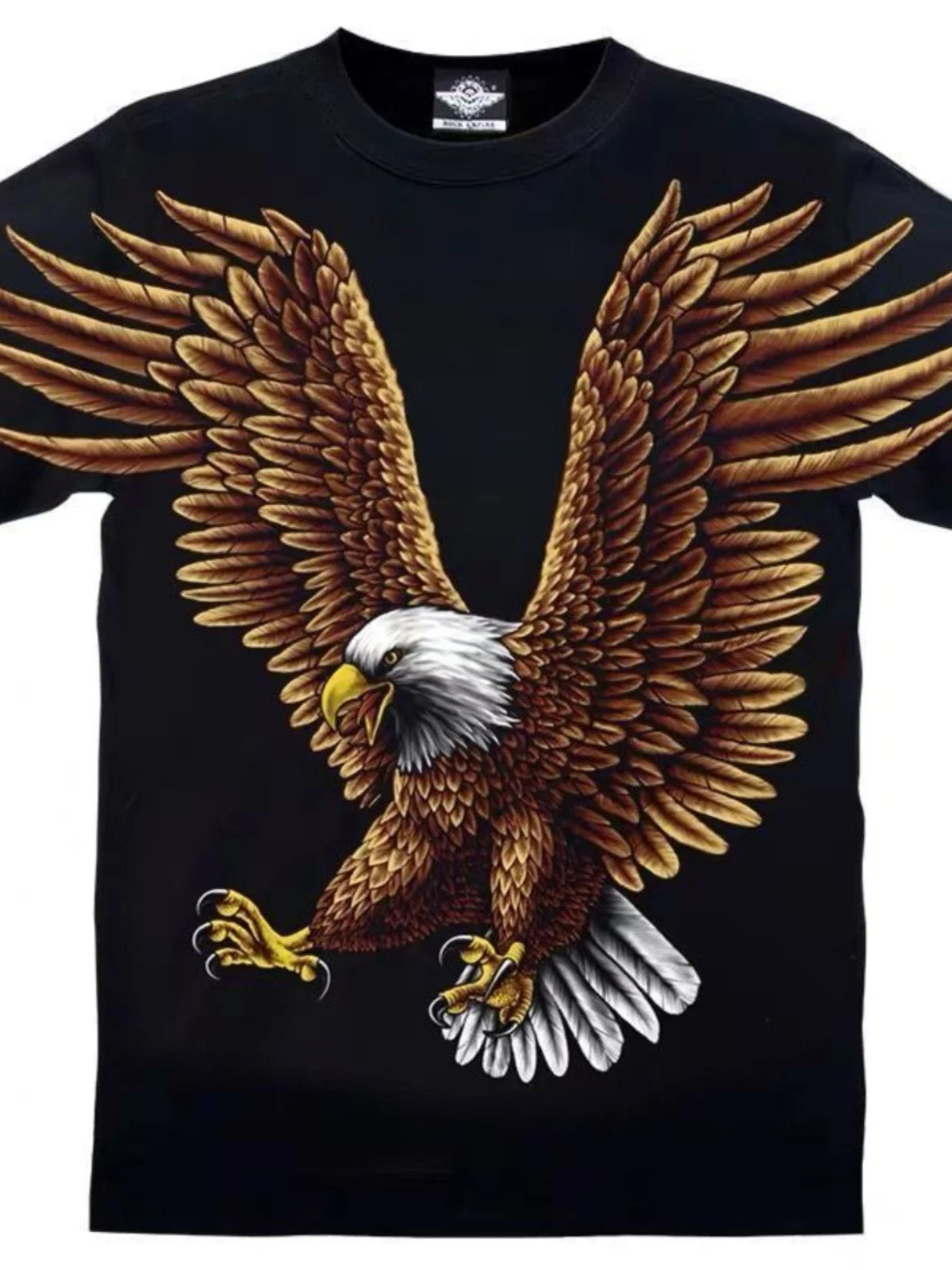 Trendy Eagle Pattern ort Sve Slim Fit Men's T-irt Faionable Versatile round Ne Casual Top for Youth And Couples
Trendy Eagle Pattern ort Sve Slim Fit Men's T-irt Faionable Versatile round Ne Casual Top for Youth And Couples