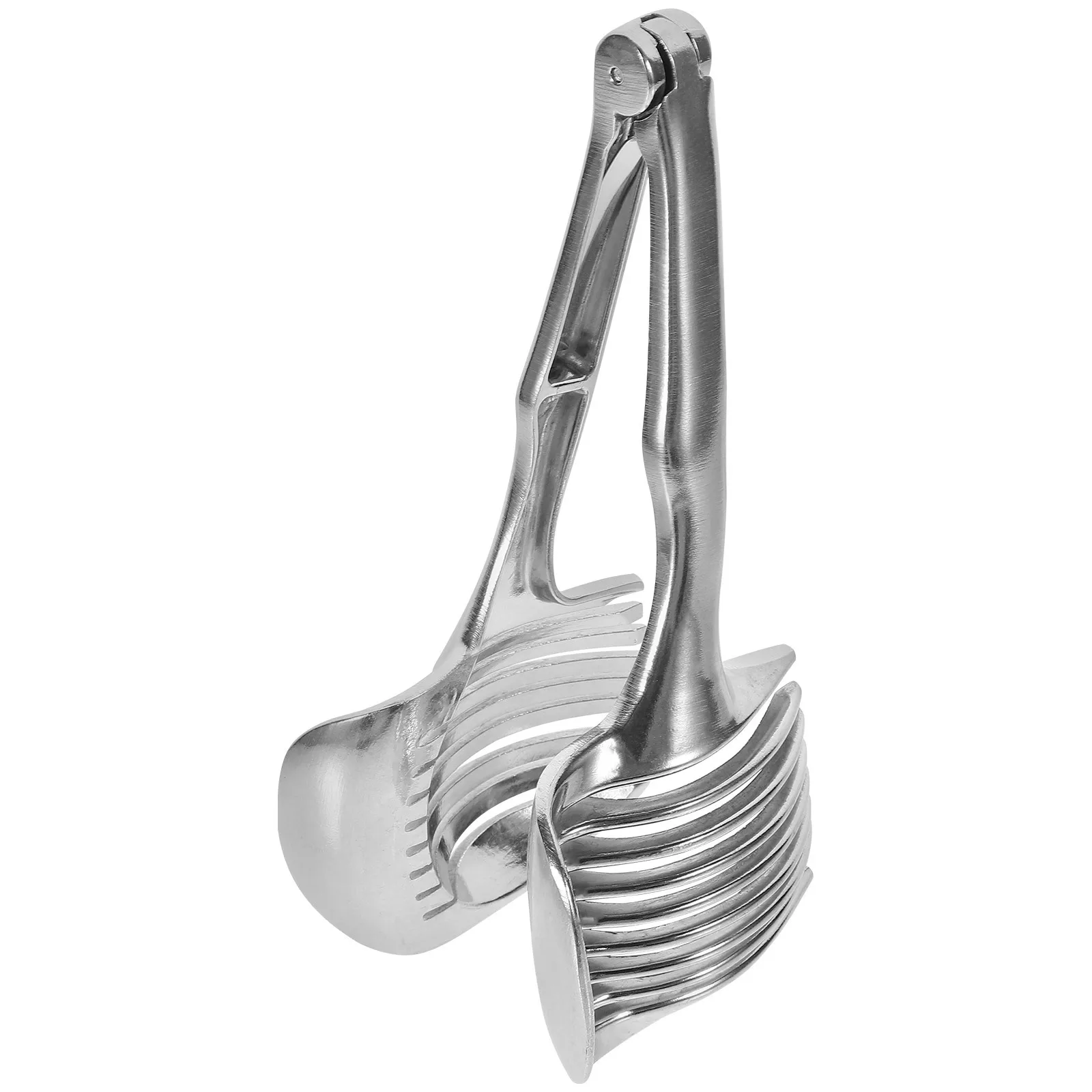 Fruit Slicer Clamp Multi-Purpose Tomato Lemon Cutter Handheld Kitchen Tool Food Grade Aluminum Alloy Fruit Slicer
Fruit Slicer Clamp Multi-Purpose Tomato Lemon Cutter Handheld Kitchen Tool Food Grade Aluminum Alloy Fruit Slicer