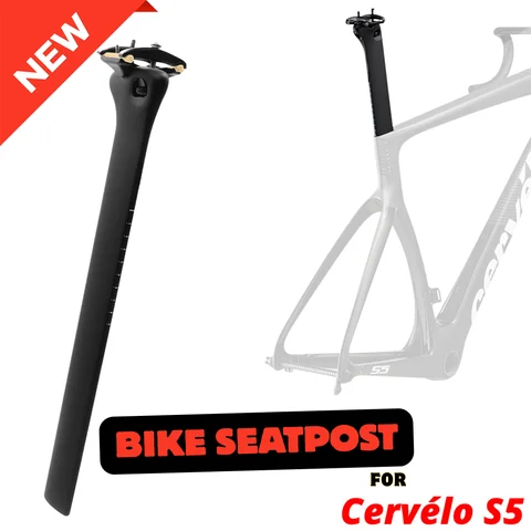 Bike Seatpost For S5 0°- Offset Full Carbon Seatpost-Fit Chinese S5 Frame SP20 for S5