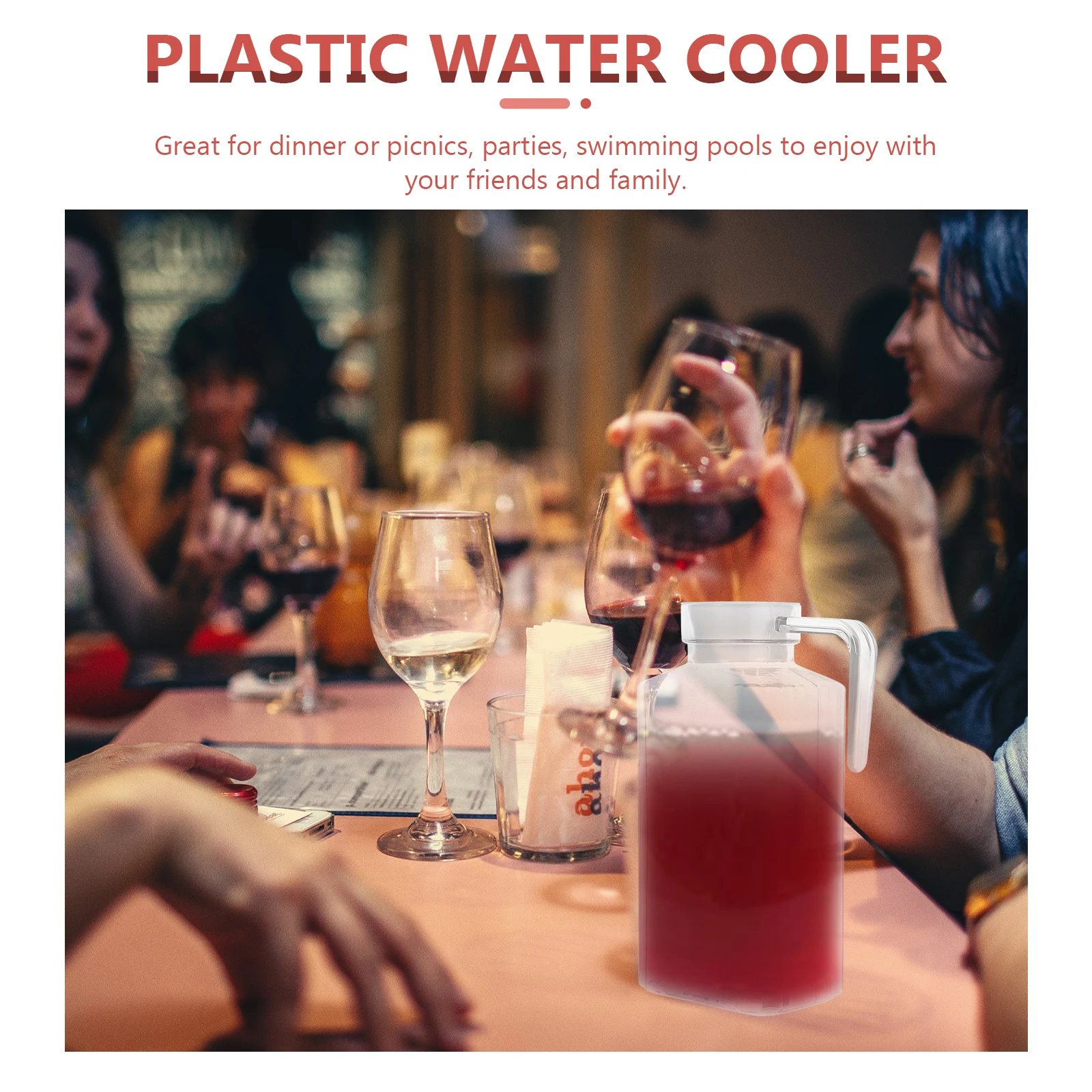 Cold Water Bottle Pitcher Plastic with Lid High Capacity Juice Containers Drink Travel Jug
Cold Water Bottle Pitcher Plastic with Lid High Capacity Juice Containers Drink Travel Jug