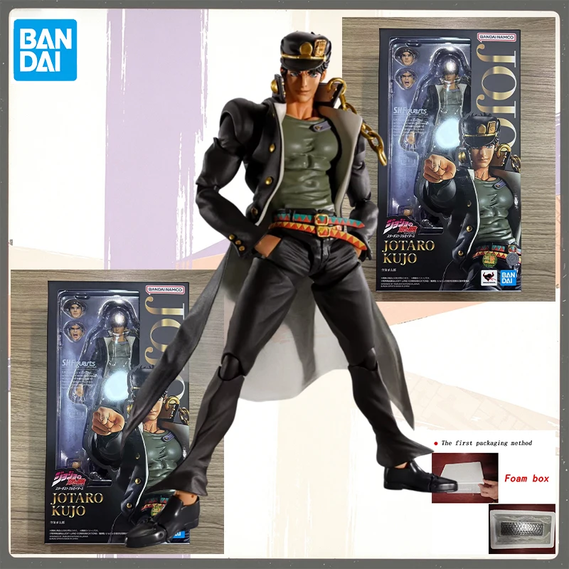 In Stock 100% Original BANDAI SHFiguarts Jojos Bizarre Adventure Jotaro Kujo Anime Action Figure Modle Toy Gift Original
In Stock 100% Original BANDAI SHFiguarts Jojos Bizarre Adventure Jotaro Kujo Anime Action Figure Modle Toy Gift Original
